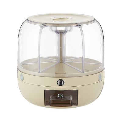 安扣旋转杂粮罐多格分装