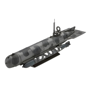 恒辉 revell 利华 05187 1/72 单人袖珍潜艇 蝾螈 拼装模型