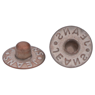 牛仔裤铆钉合金免缝草帽鞋子包包固定装饰撞钉二合扣工具套装扣子