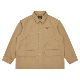 XXZXX印花工装牛仔外套男女款潮牌童装亲子装 2025年春季新款5107