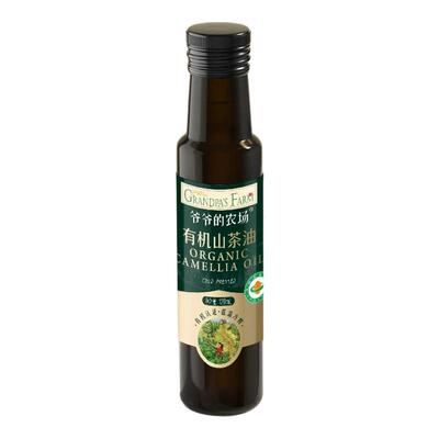 爷爷的农场有机山茶油凉拌热炒油茶籽油宝宝茶油冷拌热炒辅食用油