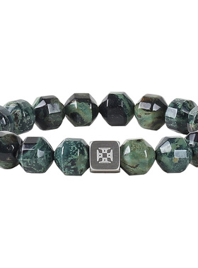 凡汀五行属木手串切面迷彩手链