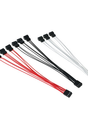 4pwm风扇纯铜镀银24awg