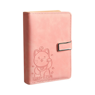 儿童记账本活页小学生存钱本新款可放钱零花钱收纳钱包记账本子多功能家庭理财笔记本可爱记账本手帐明细账本