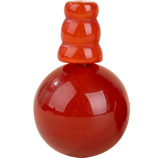 天然红玛瑙三通文玩佛头佛塔配件星月菩提配饰手串手链diy材料