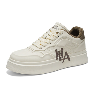 海澜之家男鞋2026新款冬季加绒棉鞋超火百搭增高板鞋休闲小白潮鞋