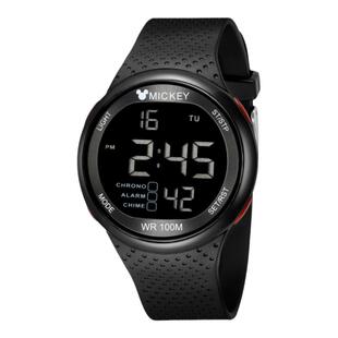 迪士尼手表男款学生数字显示初中生高中生运动防水男士男孩电子表