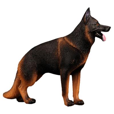 童德德国牧羊犬PVC玩具模型