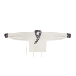 谜阿凰墨云晋制夹棉上襦垂胡袖秋冬季保暖棉袄冬款汉服加厚女外套