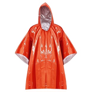 便携式铝箔野外求生防失温防寒冻雨衣户外露营登山应急保温急救毯