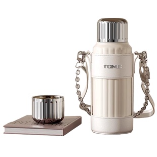 tomic特美刻纯钛保温杯女2024新款焖茶杯高奢外出随行便携泡茶杯