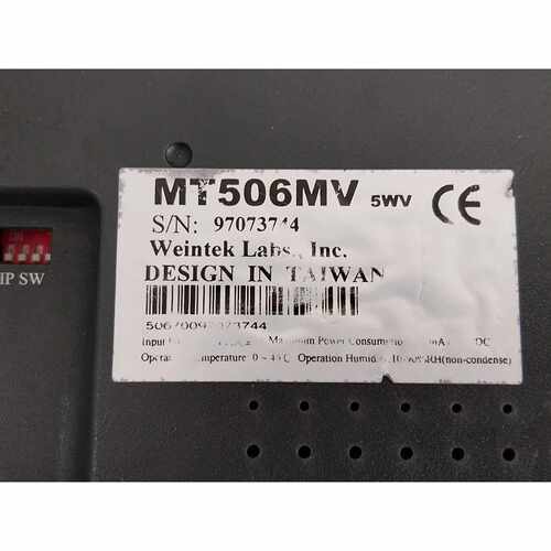 议价威纶通触摸屏MT506MV5WV可上电不包邮维修