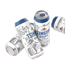 青岛啤酒全麦贵族白啤500ml*12听整箱酿造口感醇正