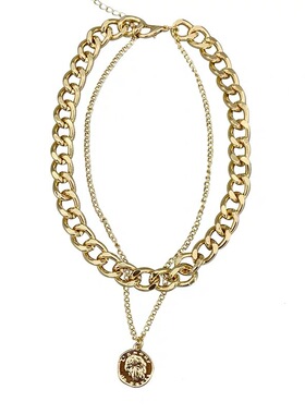 PIXIEMARKET欧美新款潮双层链