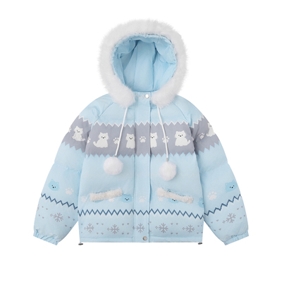 ARESO原创加厚保暖棉服女冬季