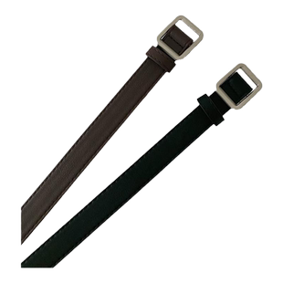 无孔免打孔皮带女款配牛仔裤黑色细裤带时尚复古学生ins风腰带女