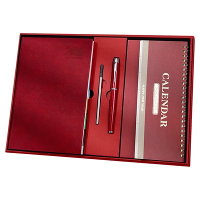 2026年简约全套日程本定做礼盒套