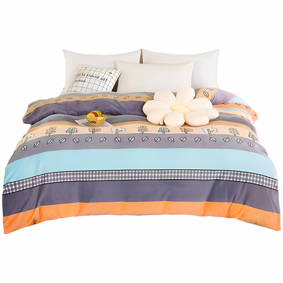 加厚牛奶绒被套单件双面防静电