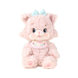 【新品】BoboNuts甜心软软毛绒玩具小猫玩偶安抚娃娃布艺哄睡公仔