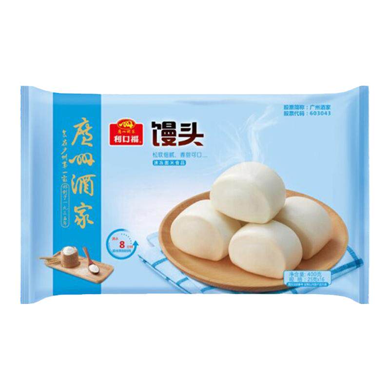 利口福速冻冷冻半成品粗粮馒头