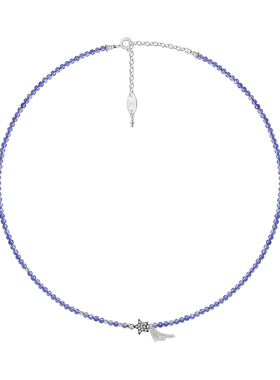 TWOR缇坞堇青石流星锁骨链