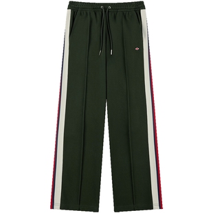 umbro茵宝官方运动长裤英伦风复古宽松休闲裤男款套装裤子直筒裤