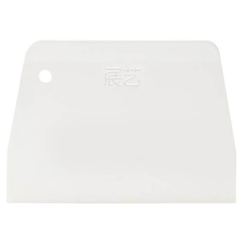 展艺塑料刮板肠粉蛋糕奶油刮刀月饼刮油板烘焙用面团切面刮片工具