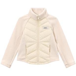 笛莎官方旗舰童装女童羽绒服春秋季新款女孩宝宝儿童时尚百搭外套