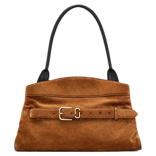 【礼物】MARC JACOBS/莫杰 DAKOTA 中号纯色牛皮单肩手提包