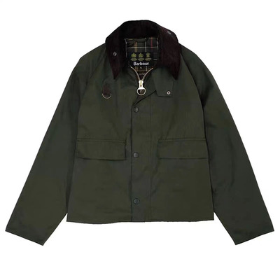 barbourspey经典油蜡钓鱼夹克