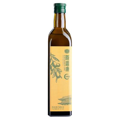 甘肃陇南特产 陇盛康特级初榨橄榄油500ml*1瓶