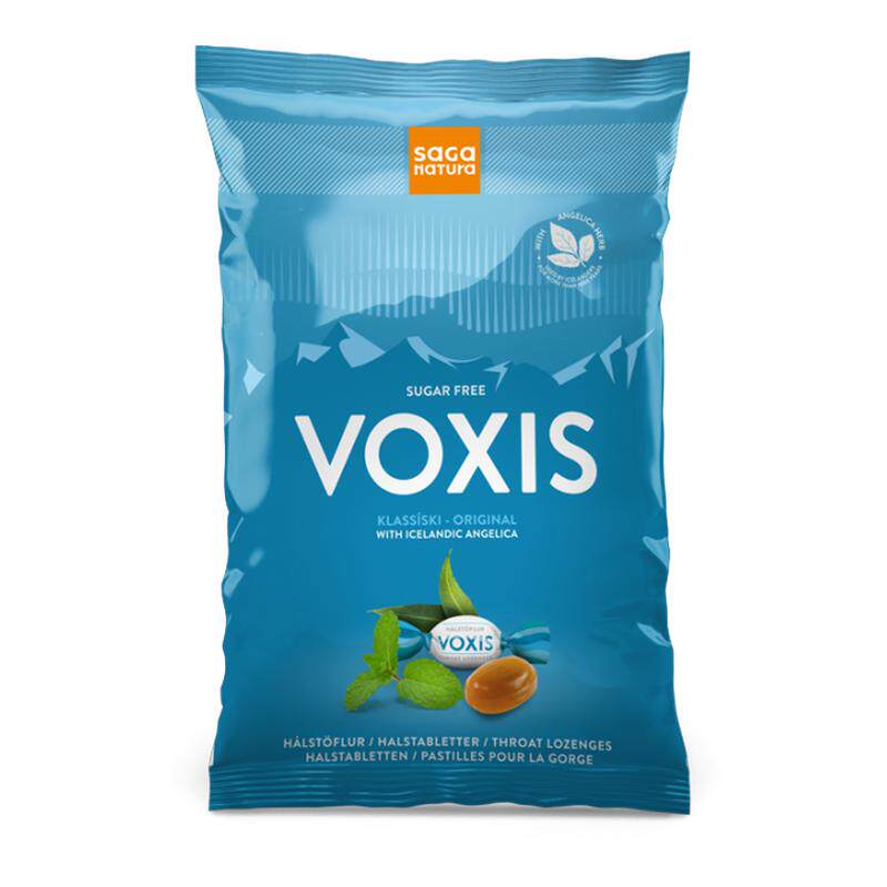 【全球购严选】冰岛VOXIS白芷丹草本润喉糖原味舒缓护嗓天然80g