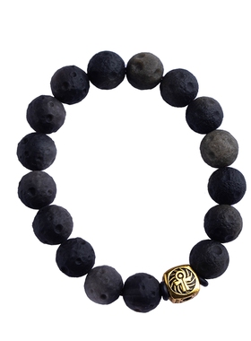 天然银耀石星球手串男女高级感