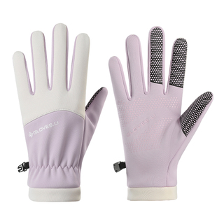 保暖手套女冬季加绒加厚女士防寒防水防风滑雪骑行2026新款可触屏