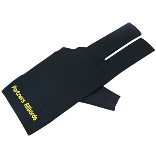 包邮台球手套三手指台球专用手套男女左右手黑色桌球手套台球配件