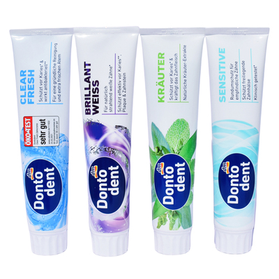 德国东拓成人抗敏防蛀亮白牙膏