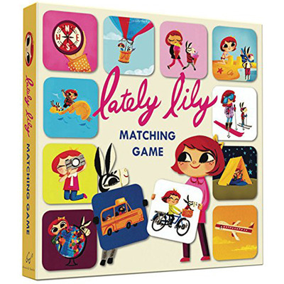 【现货】儿童游戏【Matching Game】Lately Lily 匹配游戏 亲子互动【善优童书】