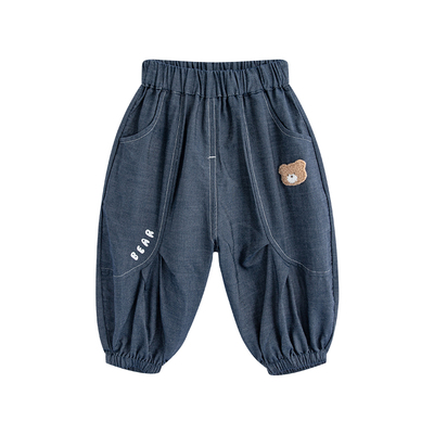 麦拉贝拉宝宝裤子夏季薄款束脚裤