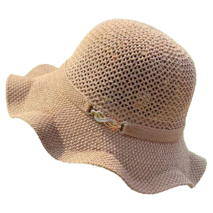 折叠遮阳帽子女夏季洋气遮脸太阳帽出游大帽檐渔夫帽防晒帽草帽女