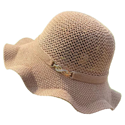 折叠遮阳帽子女夏季洋气遮脸太阳帽出游大帽檐渔夫帽防晒帽草帽女