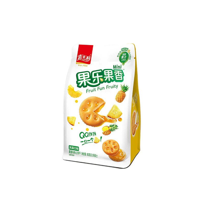 嘉士利凤梨果酱味夹心饼干85g