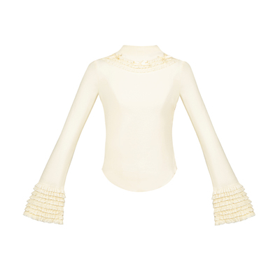 【落雪】withpuji原创设计长袖三色保暖弹力针织内搭春秋冬lolita