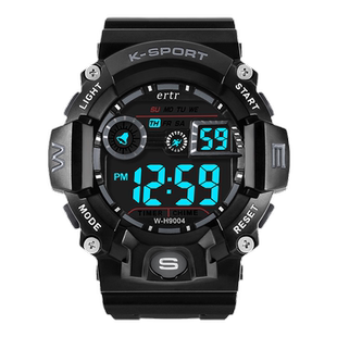 手表男款小学生初中生防水男孩男童儿童10岁以上只看时间电子表女