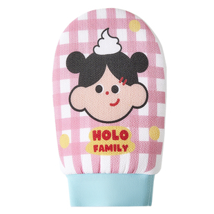 诺室hola家搓澡巾神器女洗澡巾强力搓泥专用男双面粗细砂搓背手套