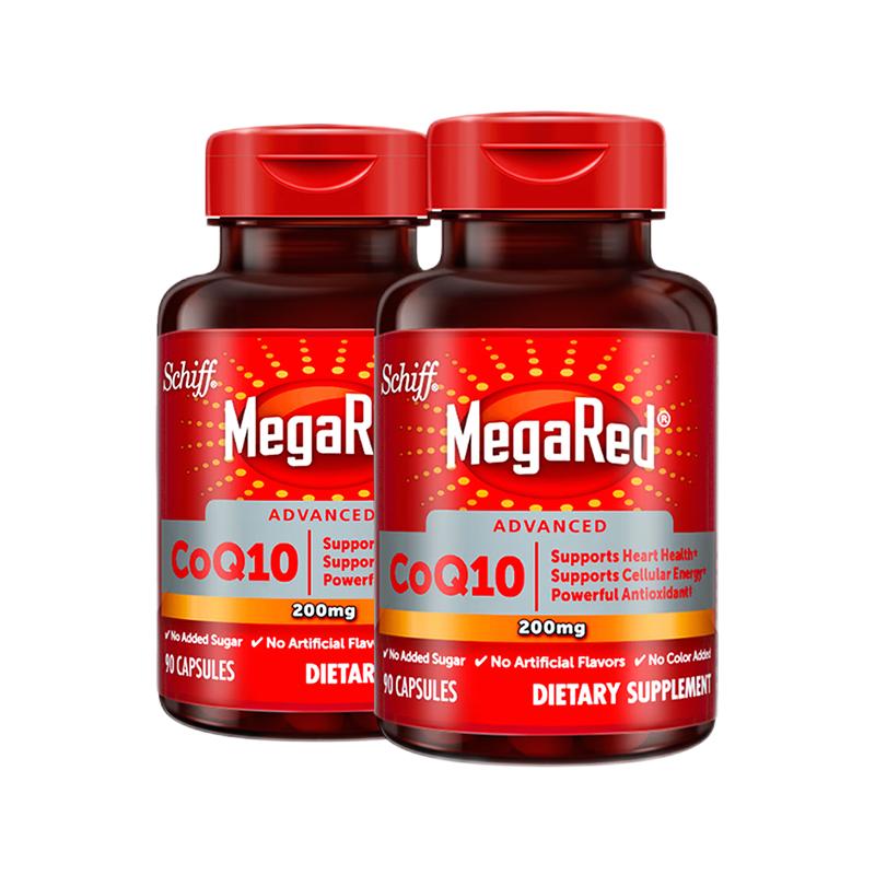 【自营】MegaRed脉拓美国进口高含量辅酶q10软胶囊熬夜护心脏心肌