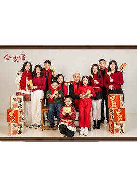 高级感大尺寸相框挂墙免打孔不伤