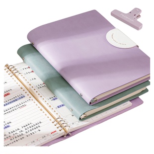 活页康奈尔笔记本a4本子备考学习考研大学生专用加厚记事本5r记忆法复习考公数学记录本b5可拆卸高颜值软皮