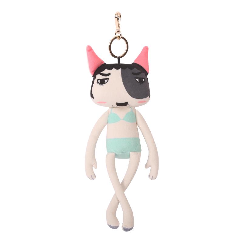 carihome呜呜狗斗牛梗女毛绒/玩偶/公仔/布