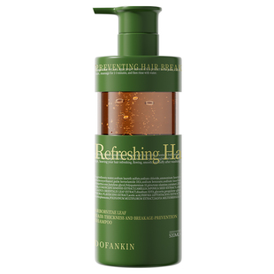 进口侧柏叶洗发水防脱发育固发控油蓬松去屑密洗头膏露男女士正品