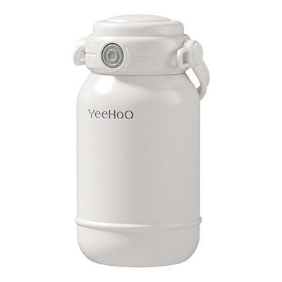 英氏儿童保温杯大容量婴幼儿水杯男女吸管杯外出便携上学专用水壶